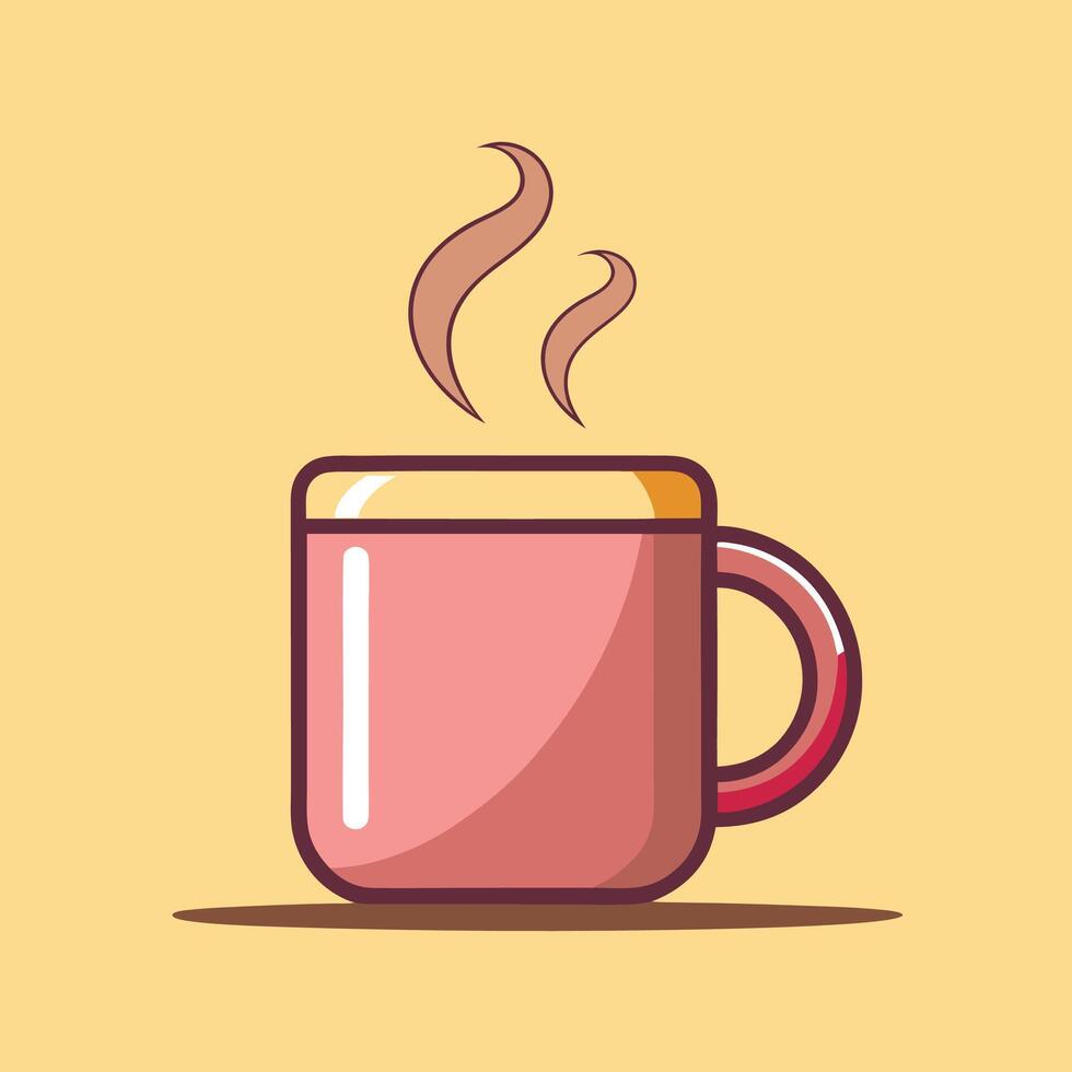 Black and White Coffee Cup Sketch for Prints vector