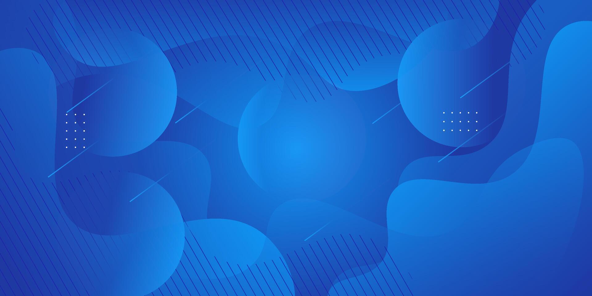 Abstract minimal blue wave background. Modern concept background. Realistic waves with simple geometric patterns. Eps10 vector