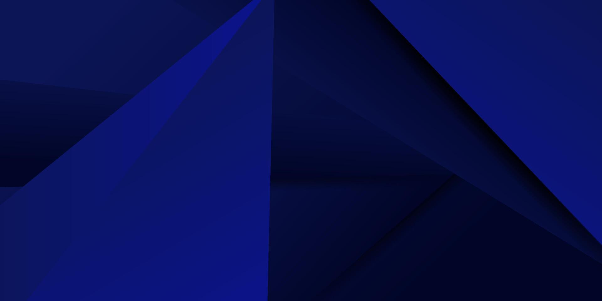 Abstract 3D background with dark blue color design. Realistic overlapping paper cutouts with shadow pattern. Eps10 vector