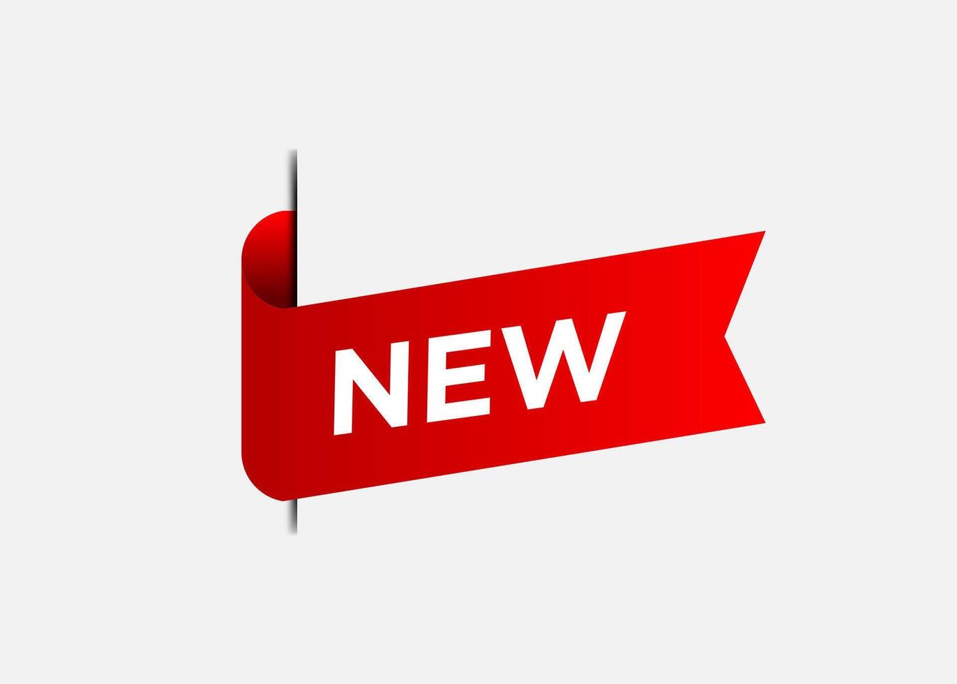 New label illustration, graphic design vector