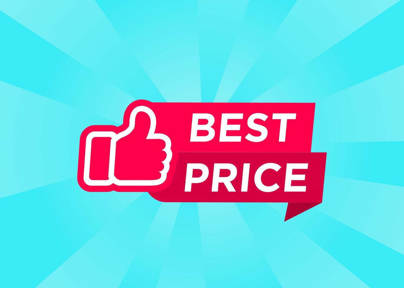 Label design related to best price vector