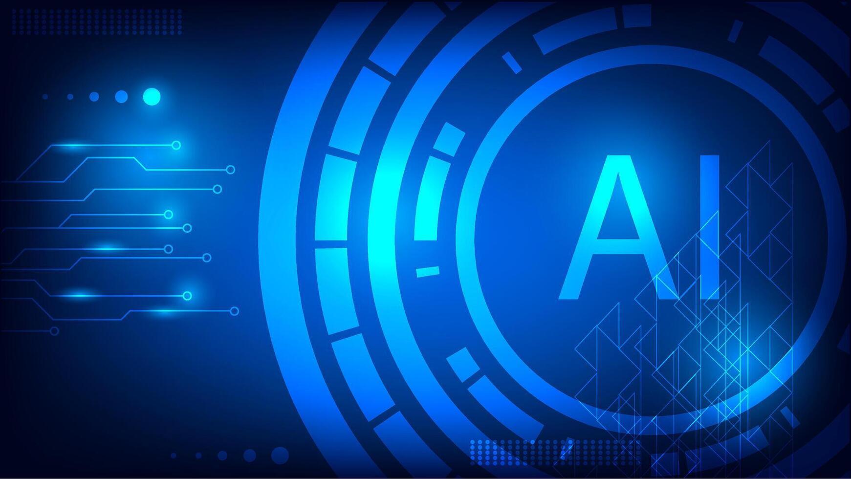 Abstract Tech Background Futuristic Circuit Board Design Abstract mesh line, Blue Abstract Tech vector
