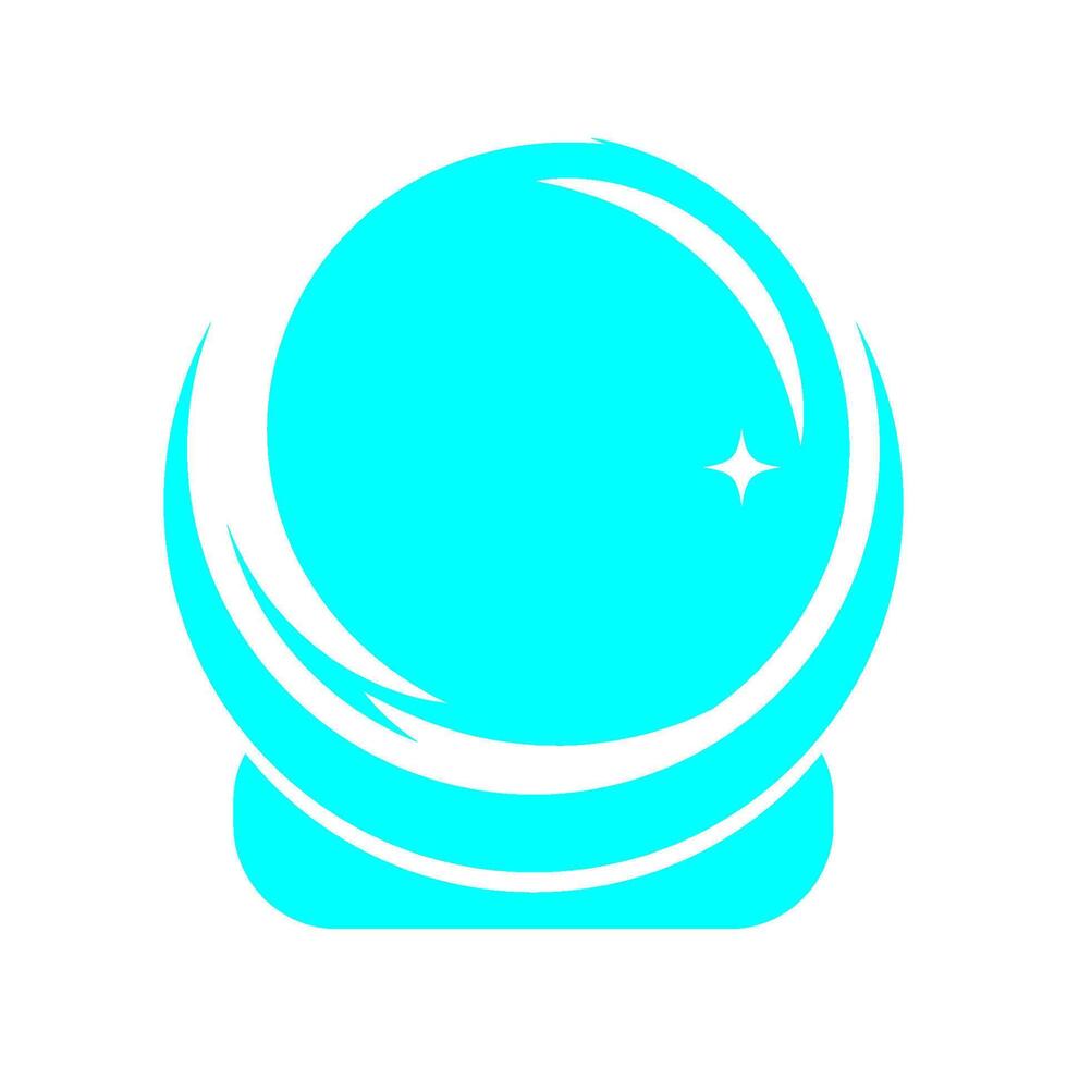 glowing astronaut illustration design vector
