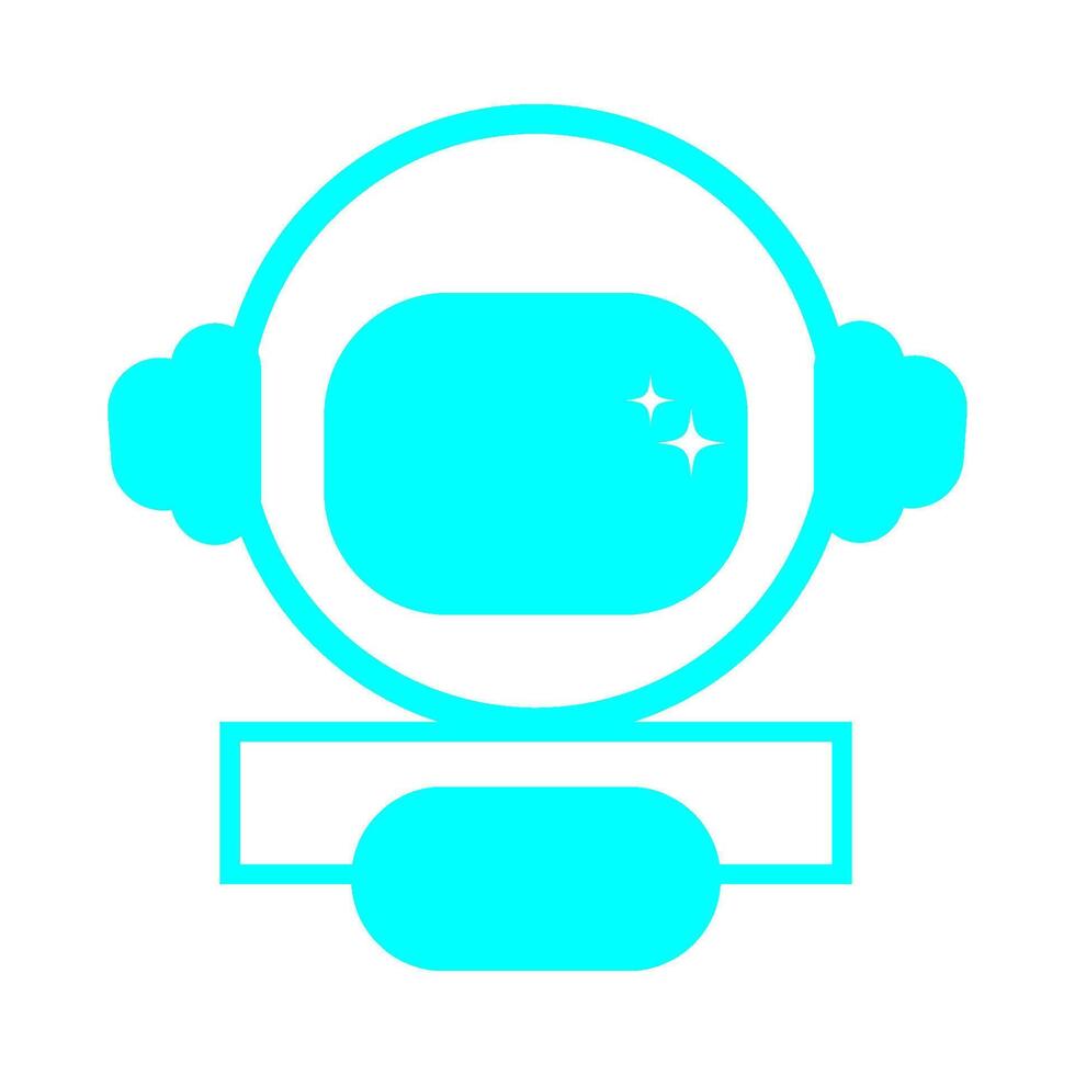starry astronaut illustration design vector