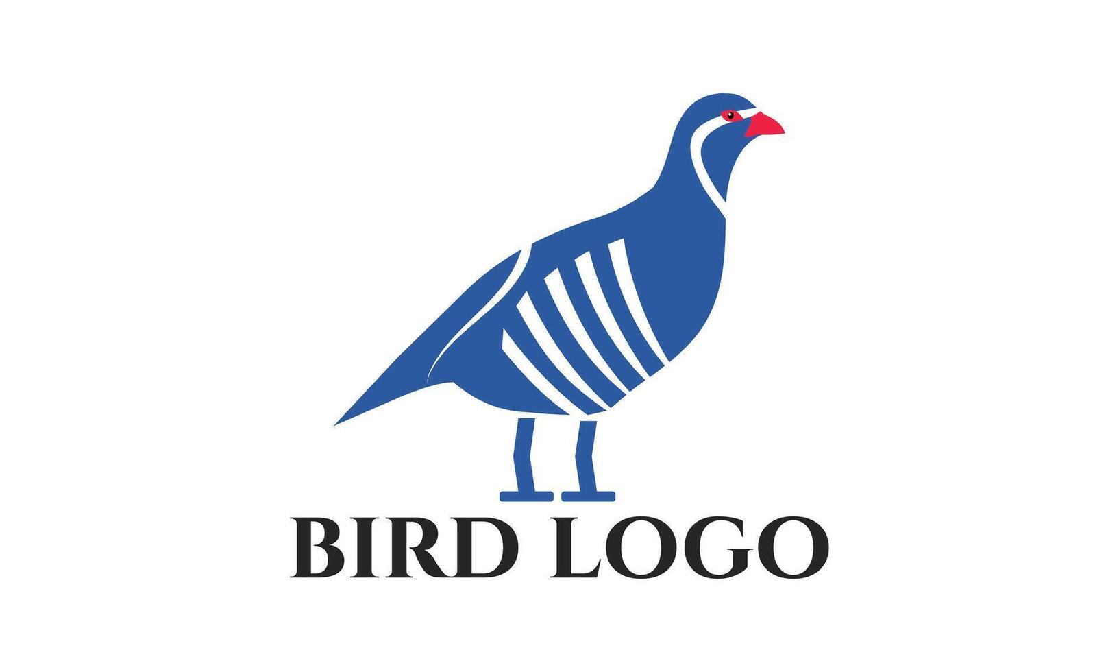 Modern Partridge Logo vector