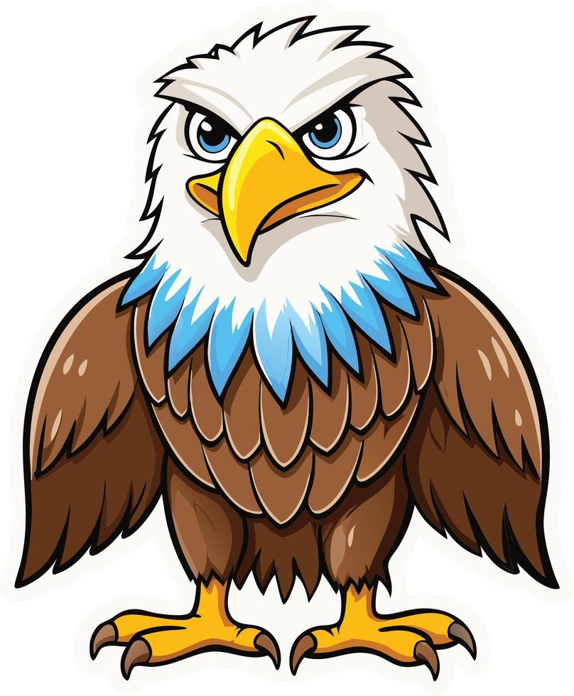 Eagle in Flight with Graceful Movements Available on EPS File vector