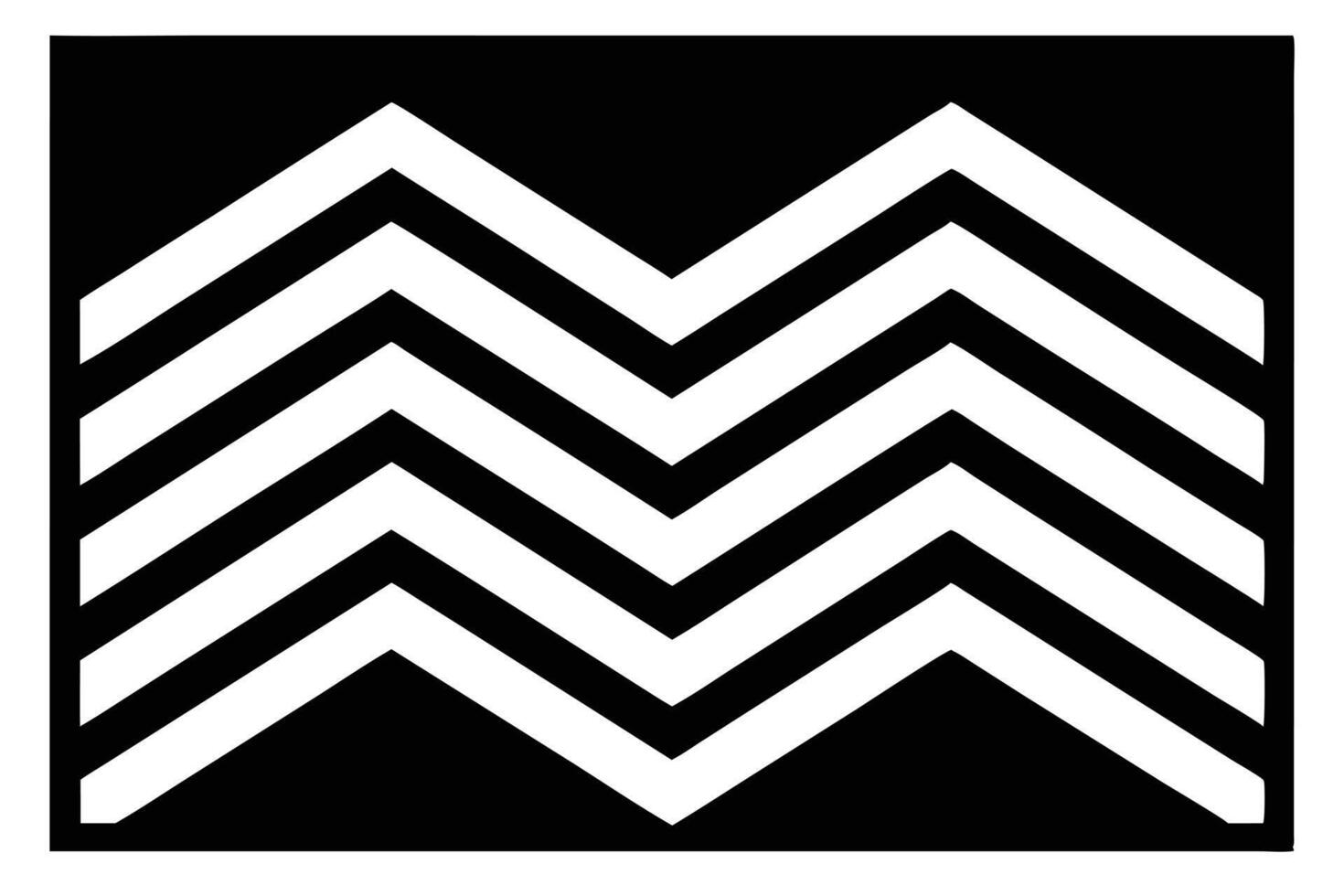 A Zigzag Pattern Design vector