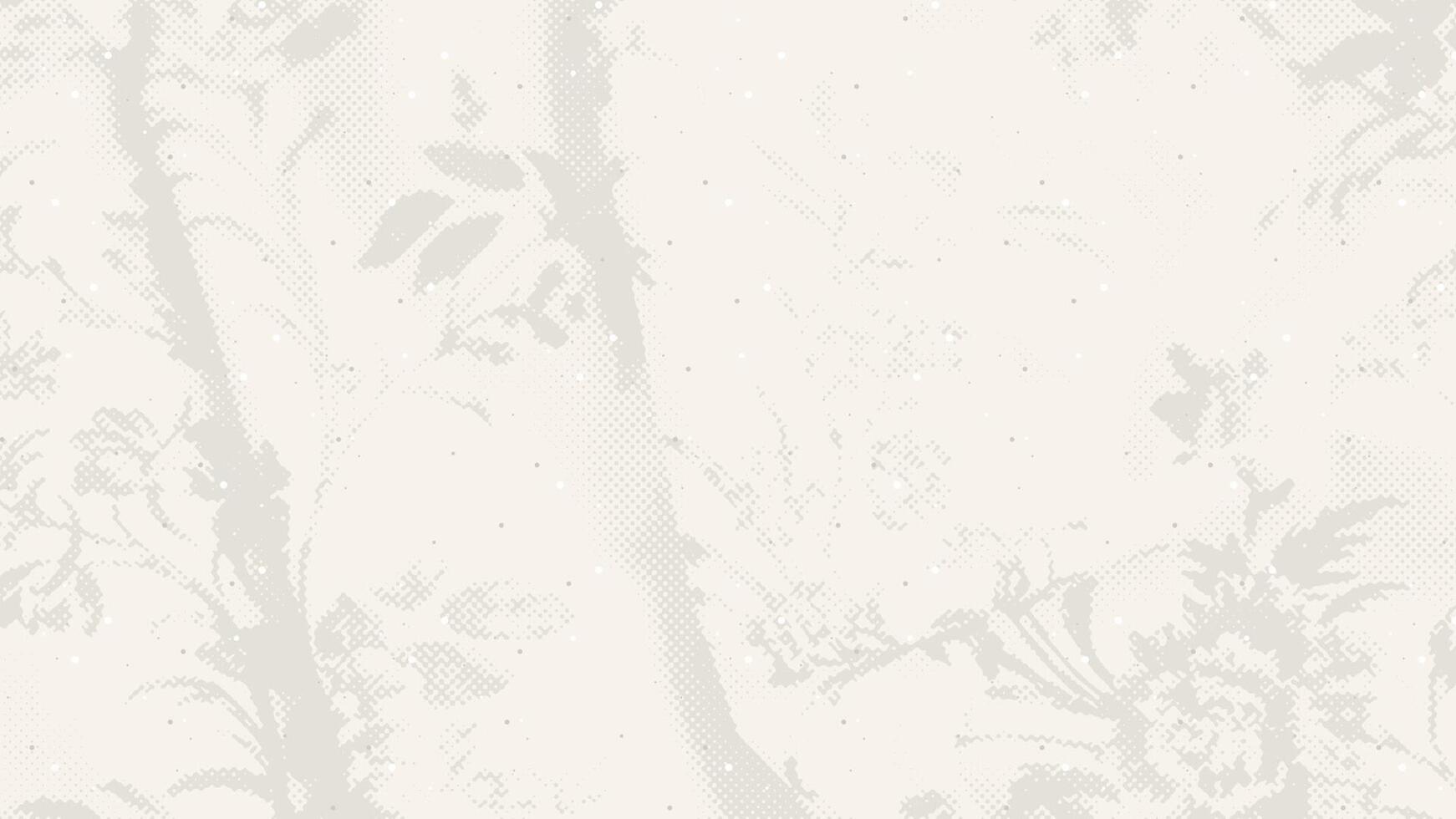 Light Beige rice paper with floral watermark texture. Washi eggshell background with grains, speckles, stencils, flecks. Ecru recycled handmade craft material backdrop, illustration. vector