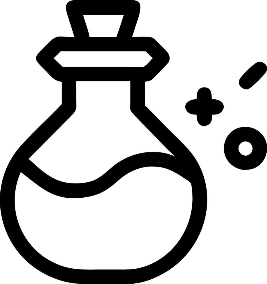 Alchemists Magic Potion Icon vector