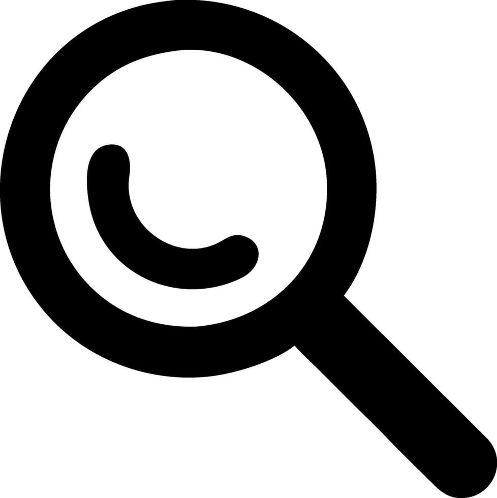 Magnifying Glass Symbol Series vector