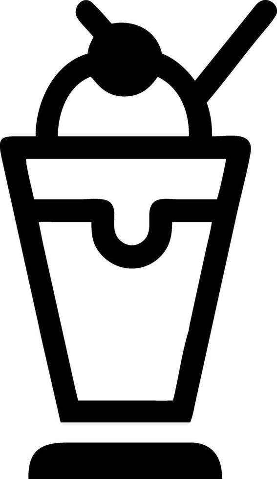 Tasty Milkshake Symbol Pack vector