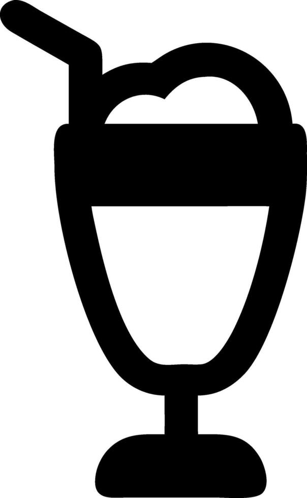 Delicious Milkshake Symbol Collection vector