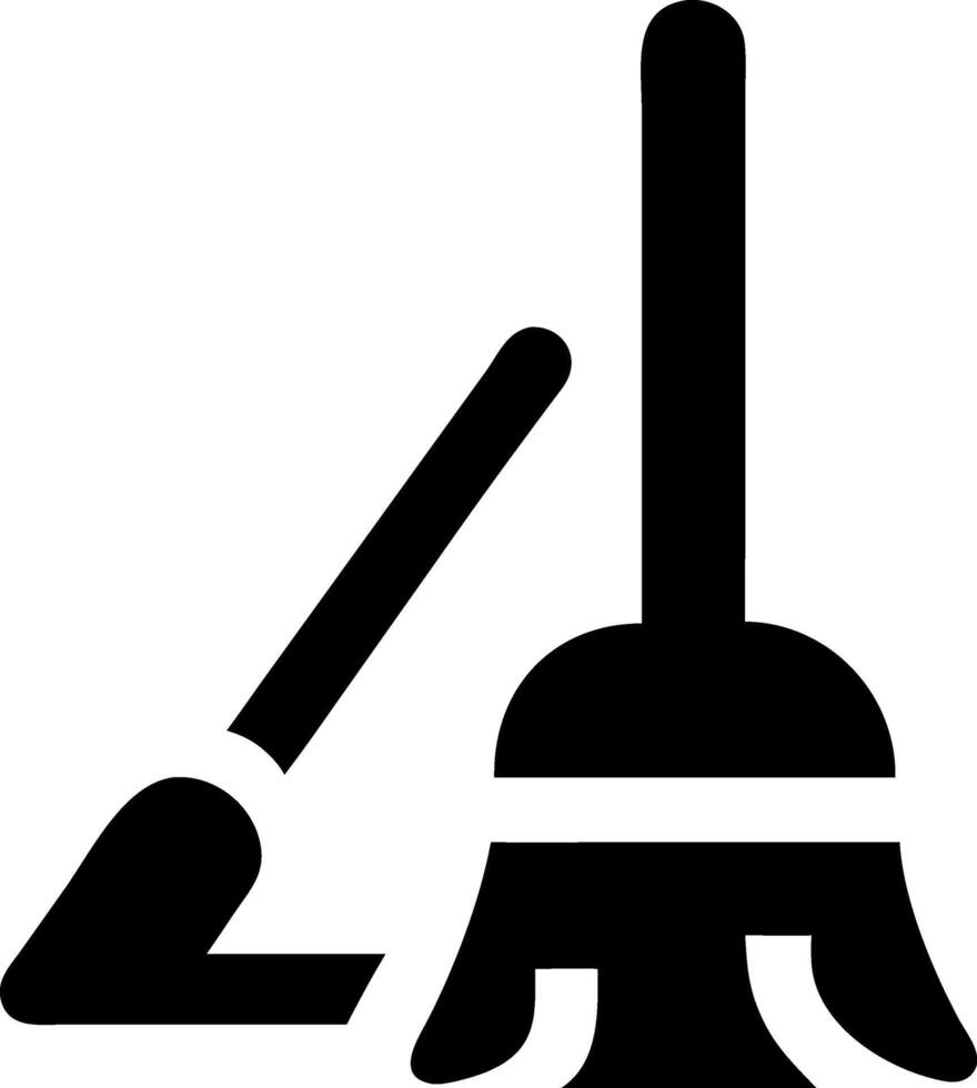 Household Mop Icon Design vector