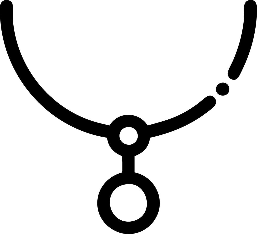 Necklace Icon Set vector