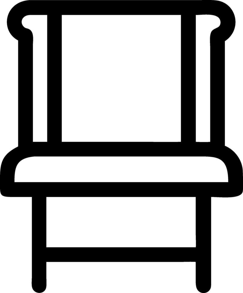 Distressed Chair Symbol Collection vector
