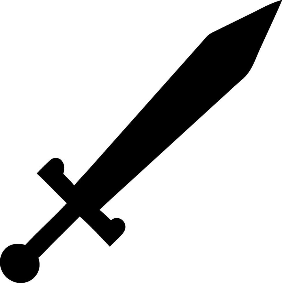 Medieval Sword Icon Series vector