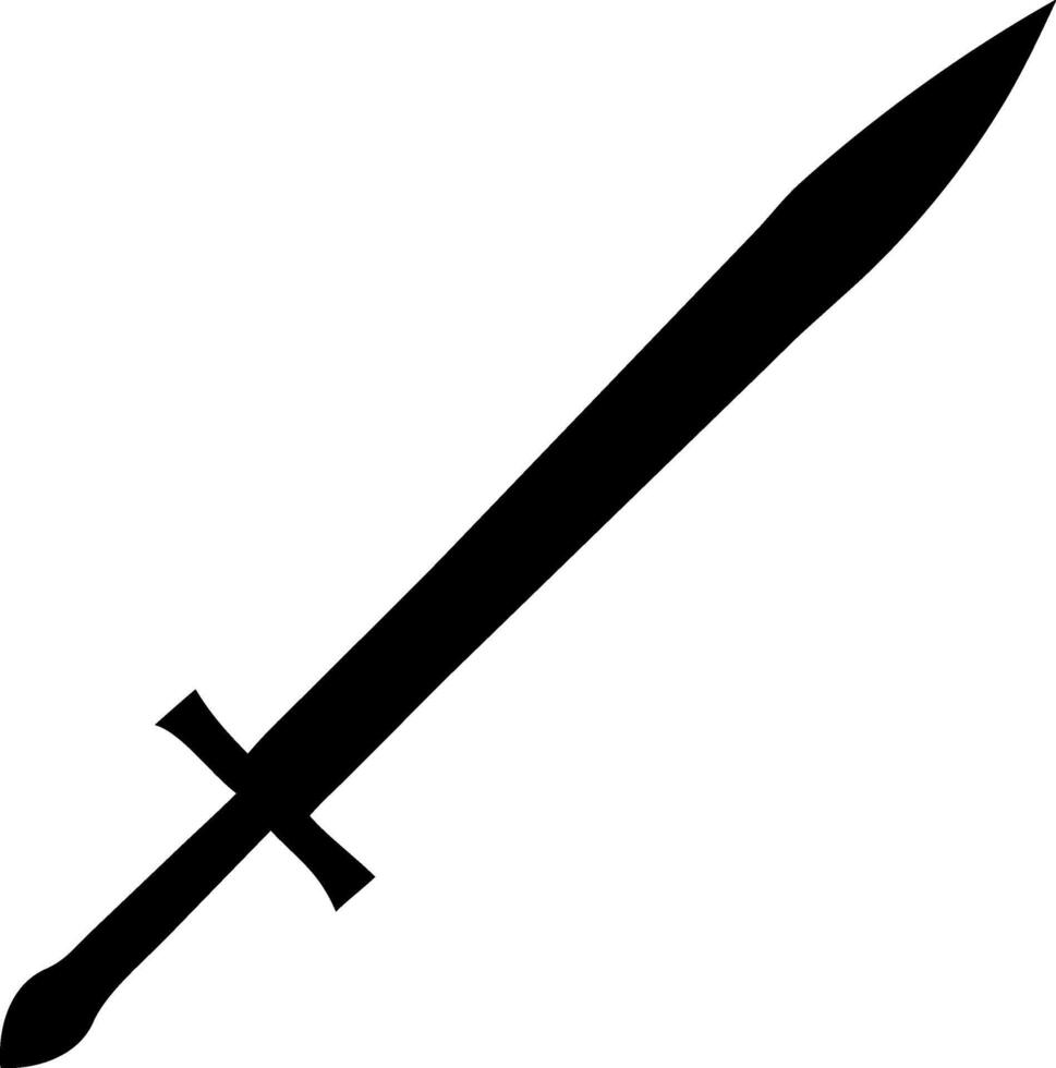 Legendary Sword Symbol Icons vector