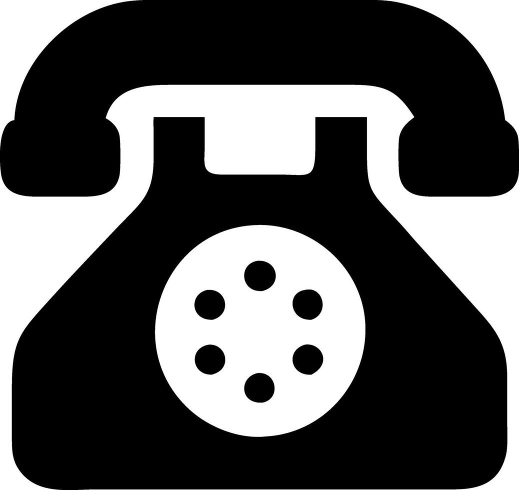 Elegant Vintage Phone Badge Designs vector