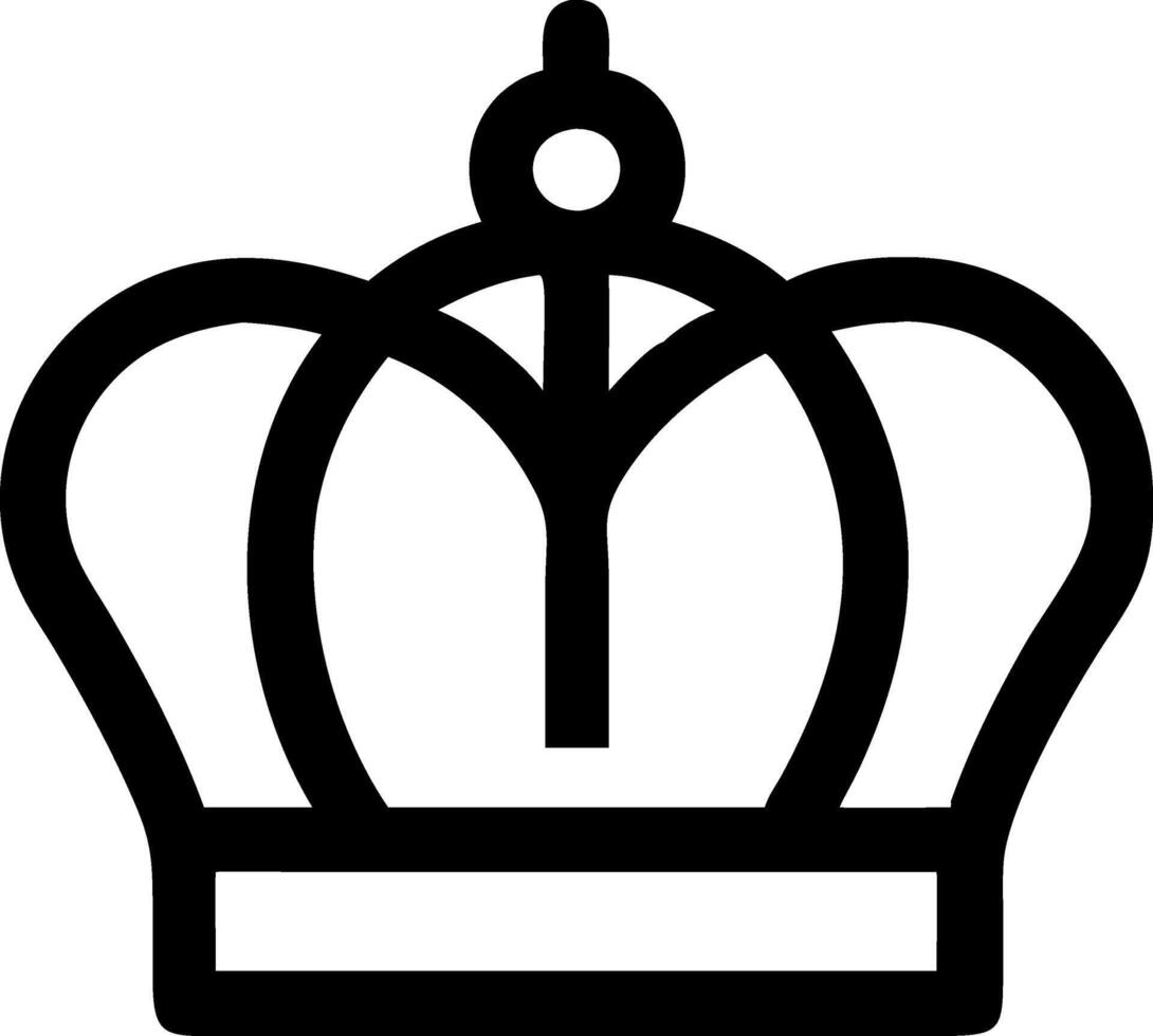 Golden Royal Crown Icon Collection vector
