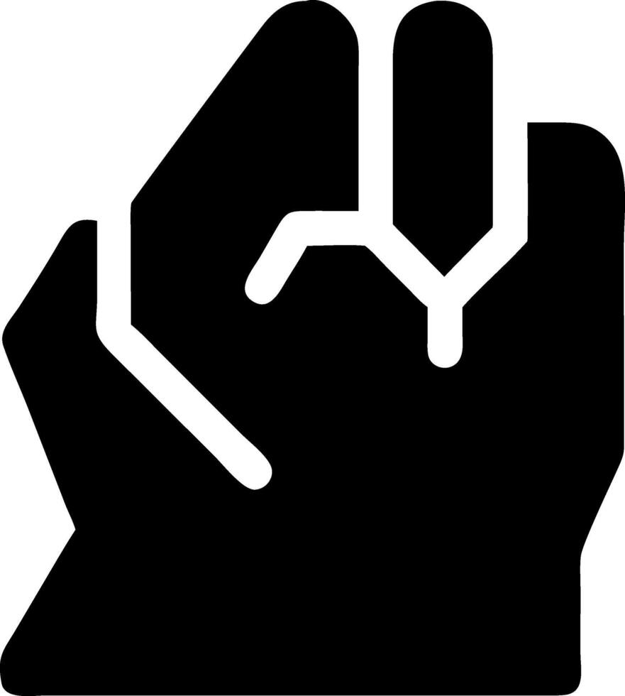 Simple Rock Symbol Collection vector