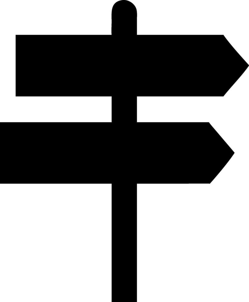 Location Sign Post Icon Collection vector