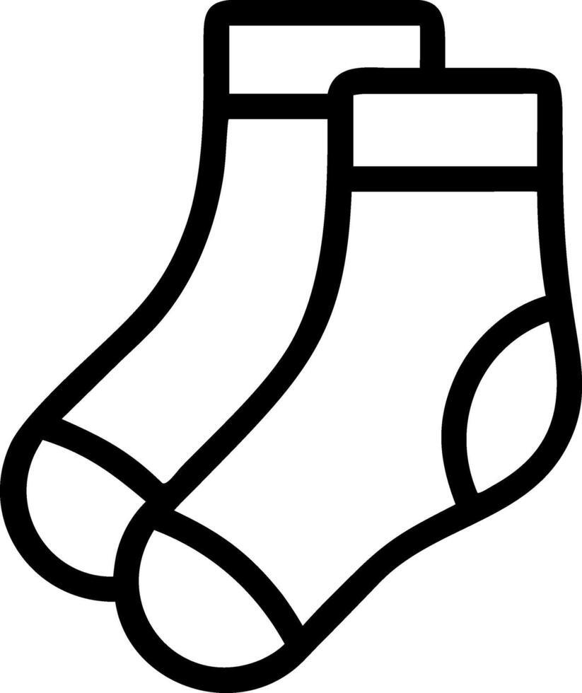 Trendy Socks Emblem Set vector