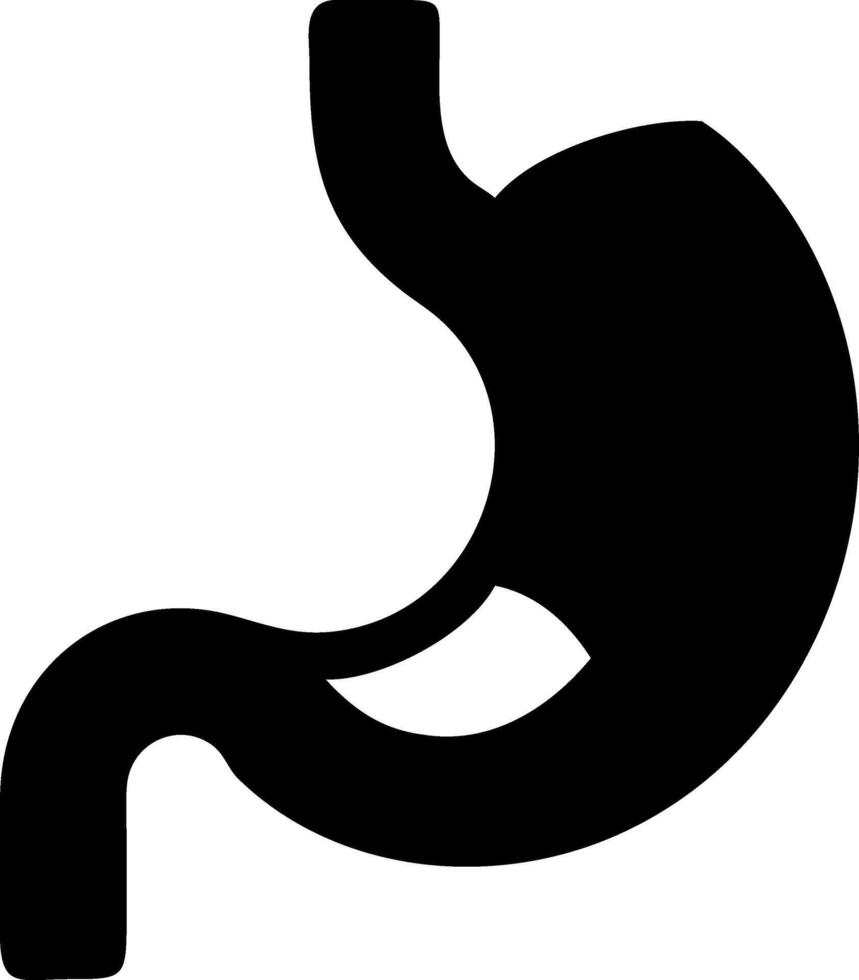Functional Stomach Emblem vector