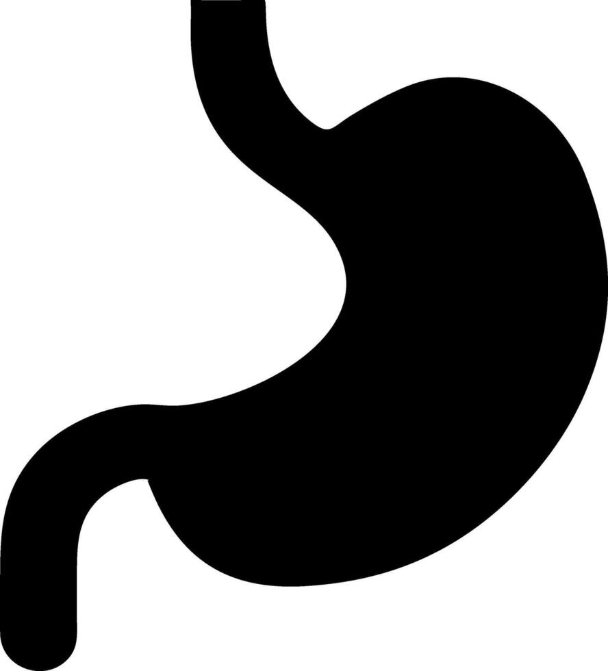 Anatomical Stomach Badge Designs vector