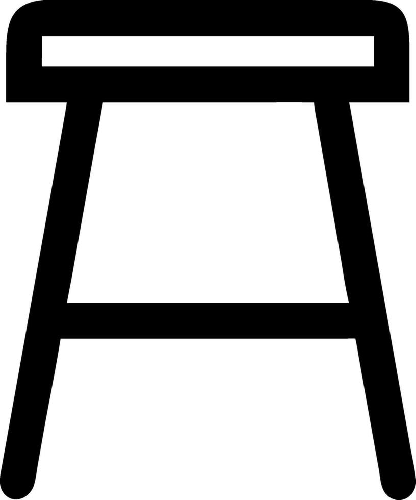 Decorative Stool Emblem vector