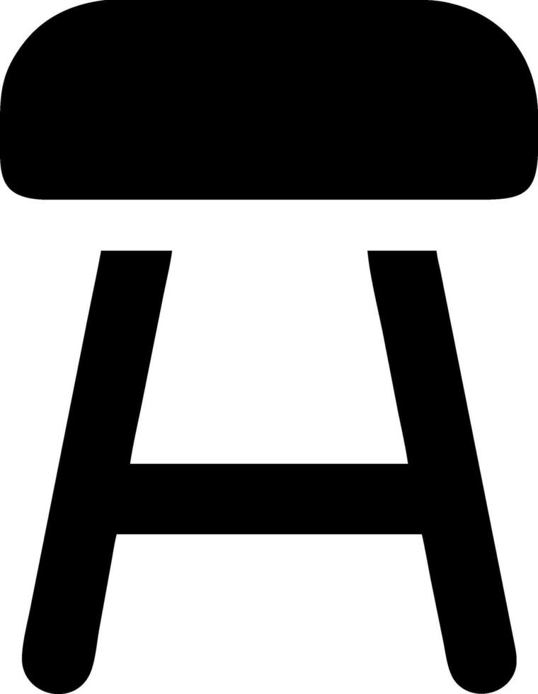 Wooden Stool Emblem Pack vector