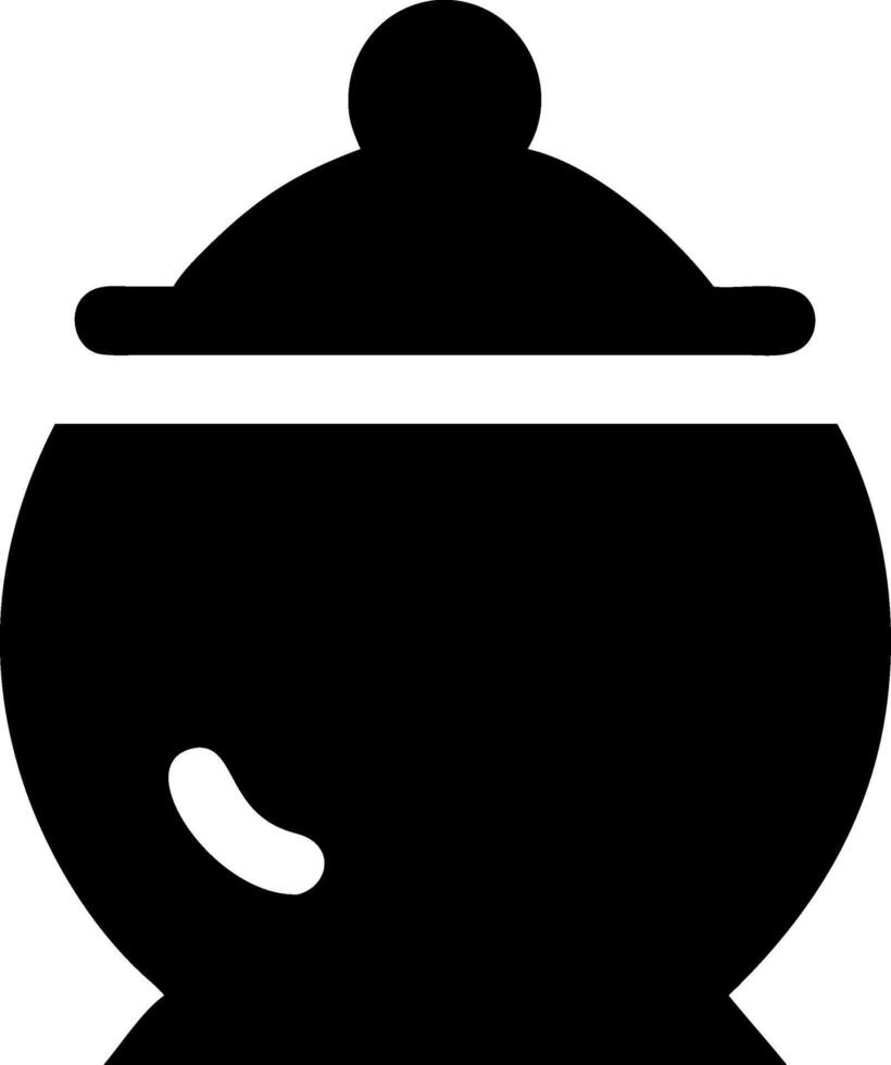 Elegant Sugar Bowl Icon Designs vector