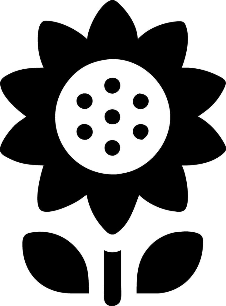 Elegant Sunflower Icon Designs vector