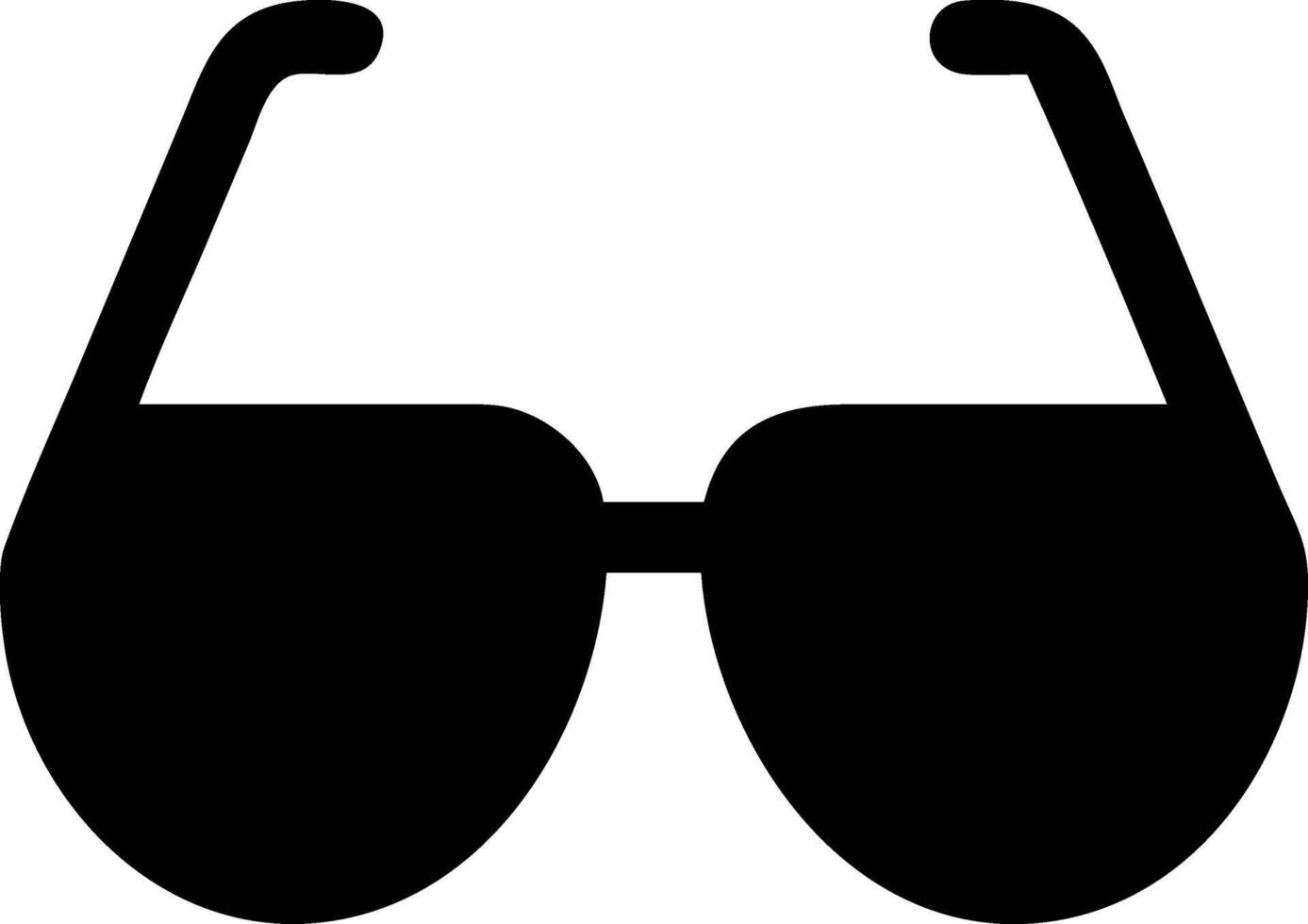 Retro Sunglasses Icon Collection vector