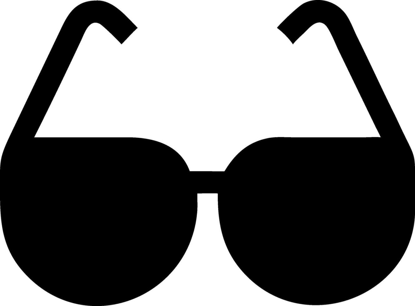 Trendy Sunglasses Icon Collection vector