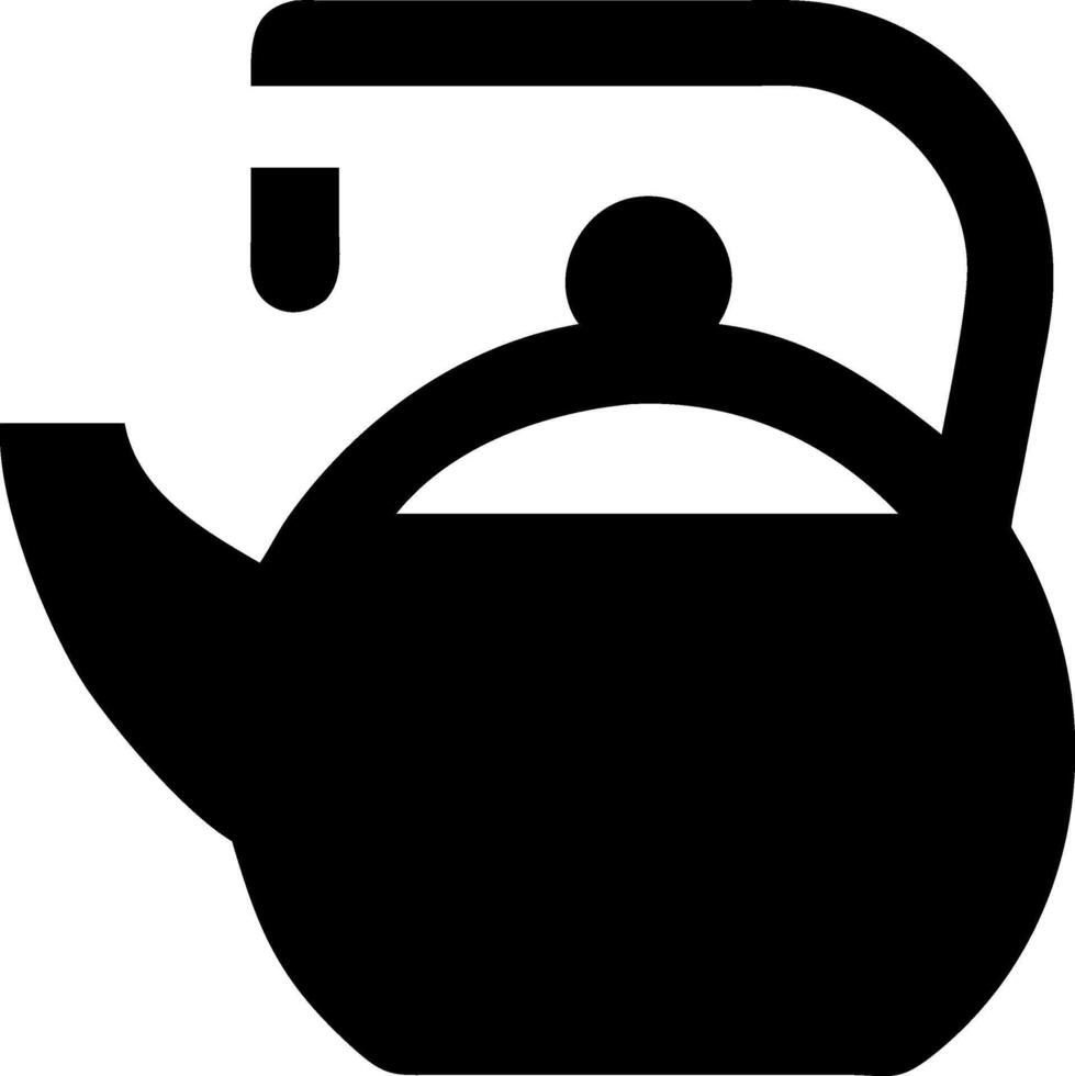 Decorative Teapot Emblem Set vector