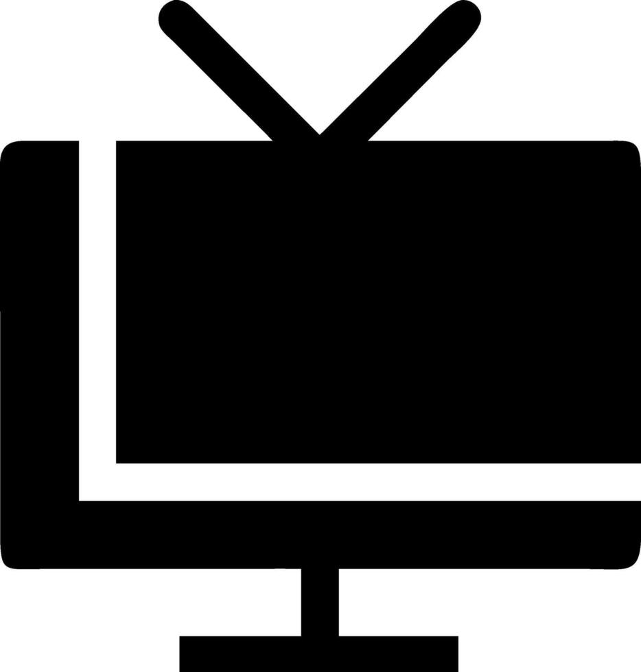Digital Media Television Symbol Designs vector