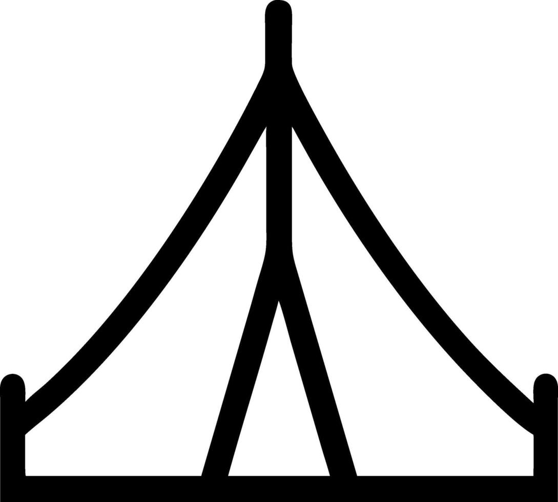 Festival Tent Symbol Pack vector