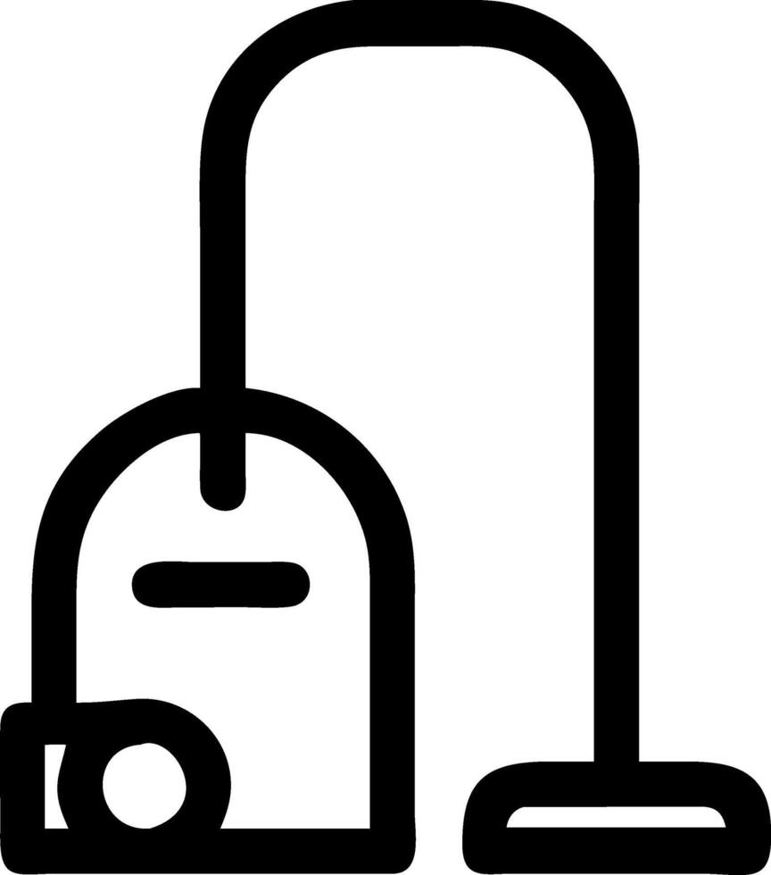 Practical Vacuum Cleaner Icon Set vector