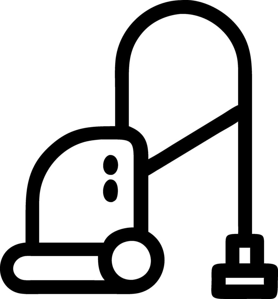 Stylish Vacuum Cleaner Icon Designs vector