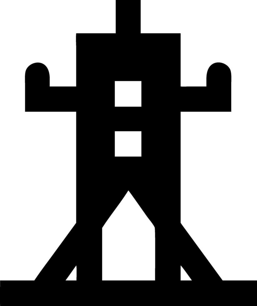 Architectural Versatile Tower Badge Designs vector