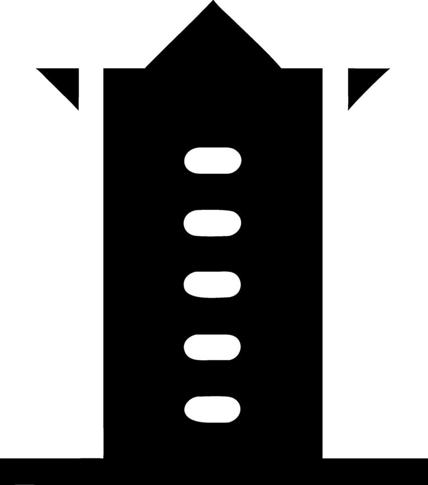 Abstract Versatile Tower Icon Collection vector
