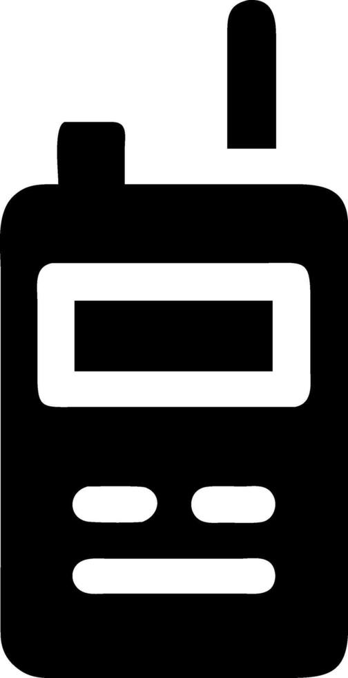 Digital Walkie-Talkie Symbol Pack vector