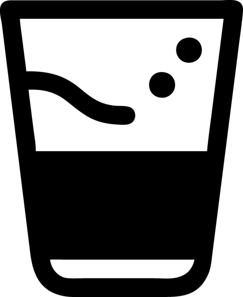 Pure Water in Glass Icon Designs vector