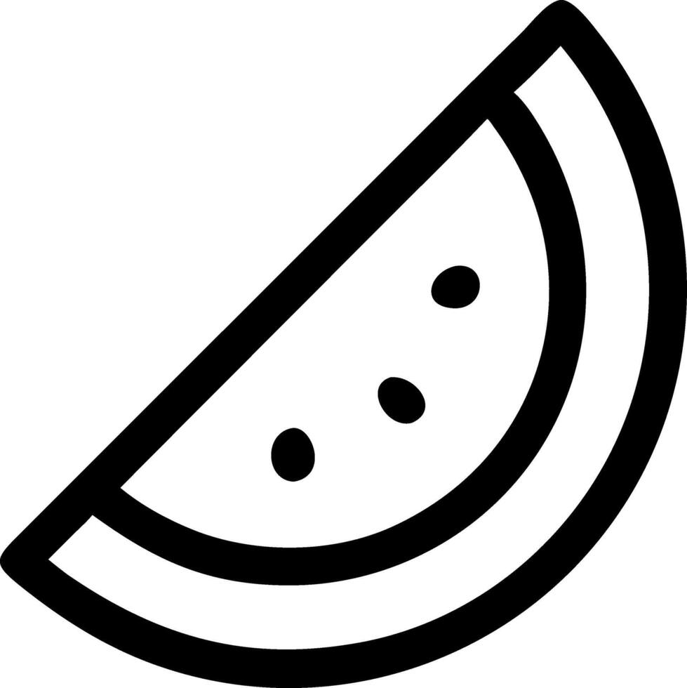 Modern Watermelon Symbol Collection vector