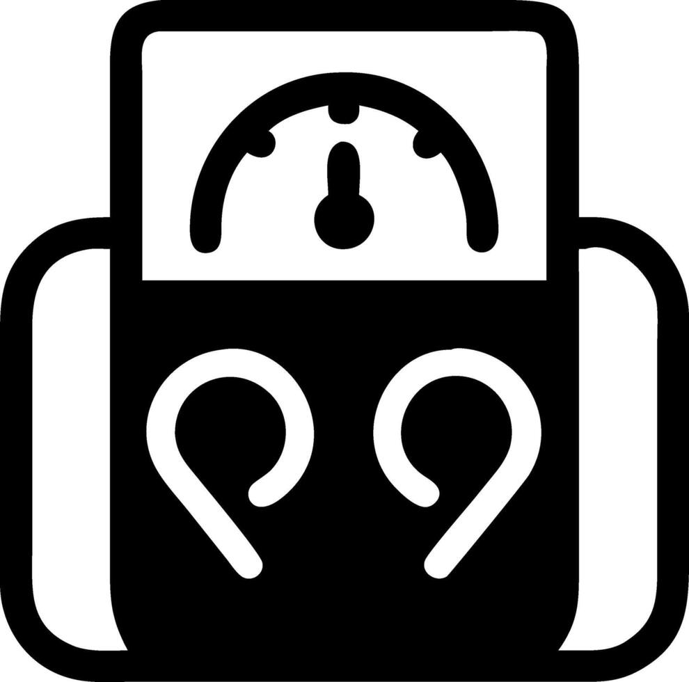 Balance Weighing Scales Icon Set vector