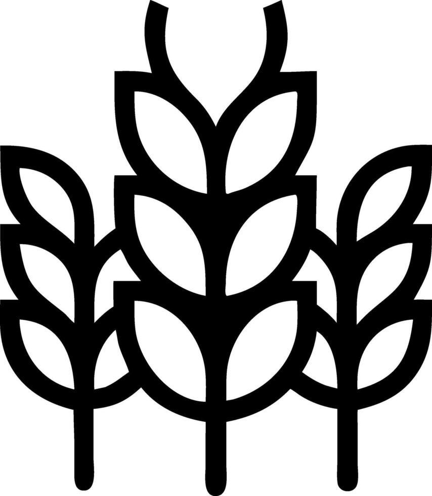 Organic Wheat Symbol Pack vector