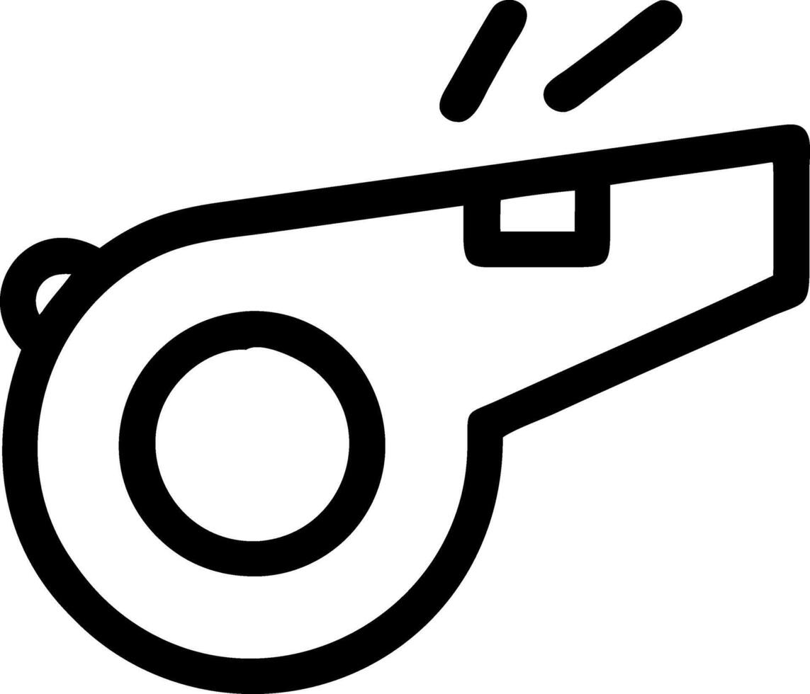 Classic Whistle Icon Collection vector