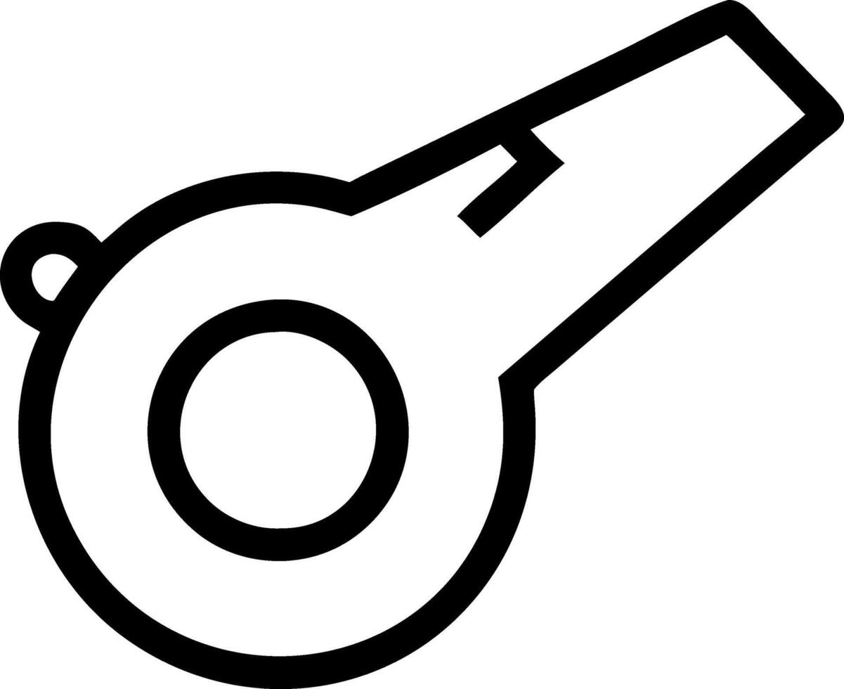 Minimalist Whistle Symbol Set vector