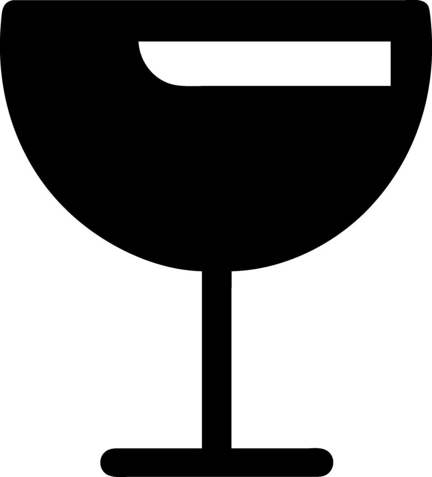 Classic Wine Glass Symbol Set vector