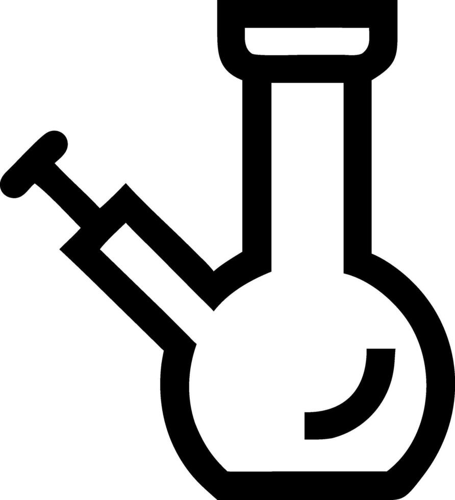 Relaxing Bong Badge Designs vector